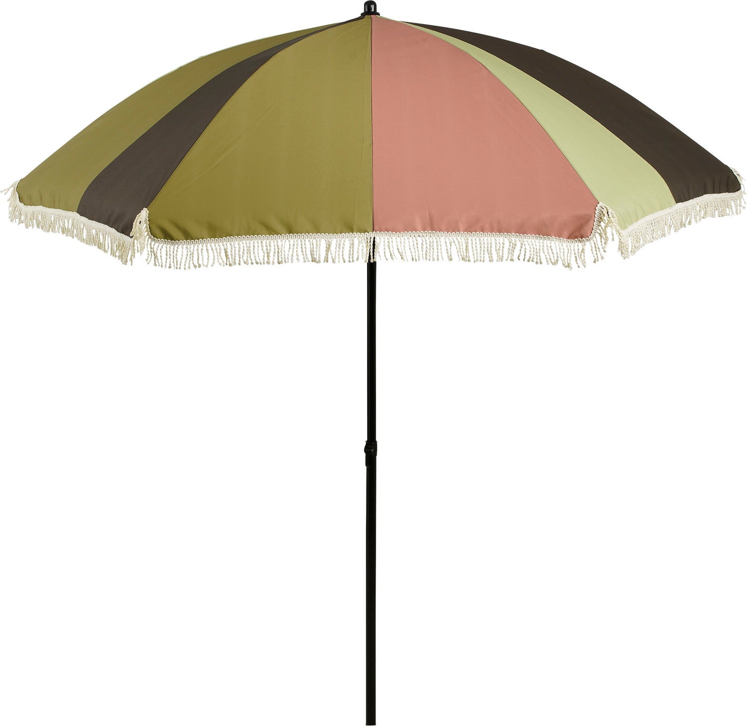 In the Mood Collection parasol Rissy groen 30+UV D 220 cm