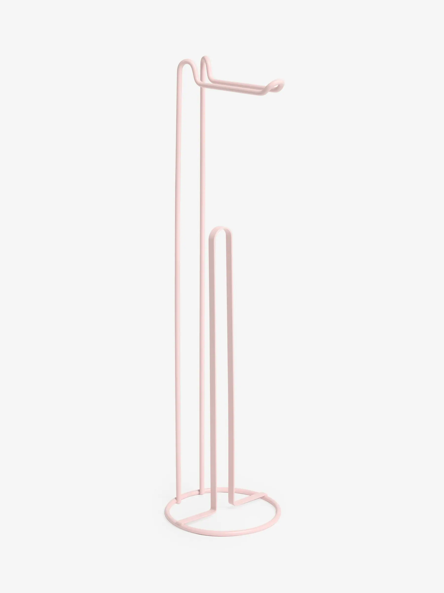 Toiletrolhouder van metalen draad
