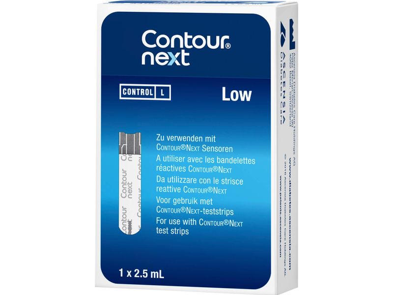 Contour next Kontroll-Lösung low 2.5 ml Kontroll-Lösung