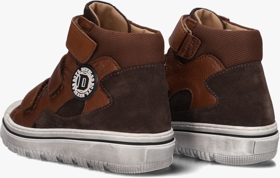 DEVELAB cognac develab hoge sneaker 44303
