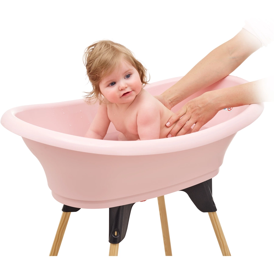 Thermobaby® Badewannenset Vasco 5 in 1, powder pink