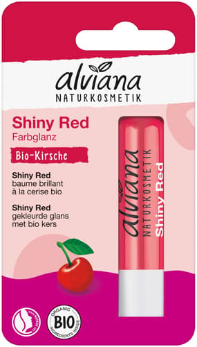 alviana Lippenpflege Shiny Red BIO-Kirsche