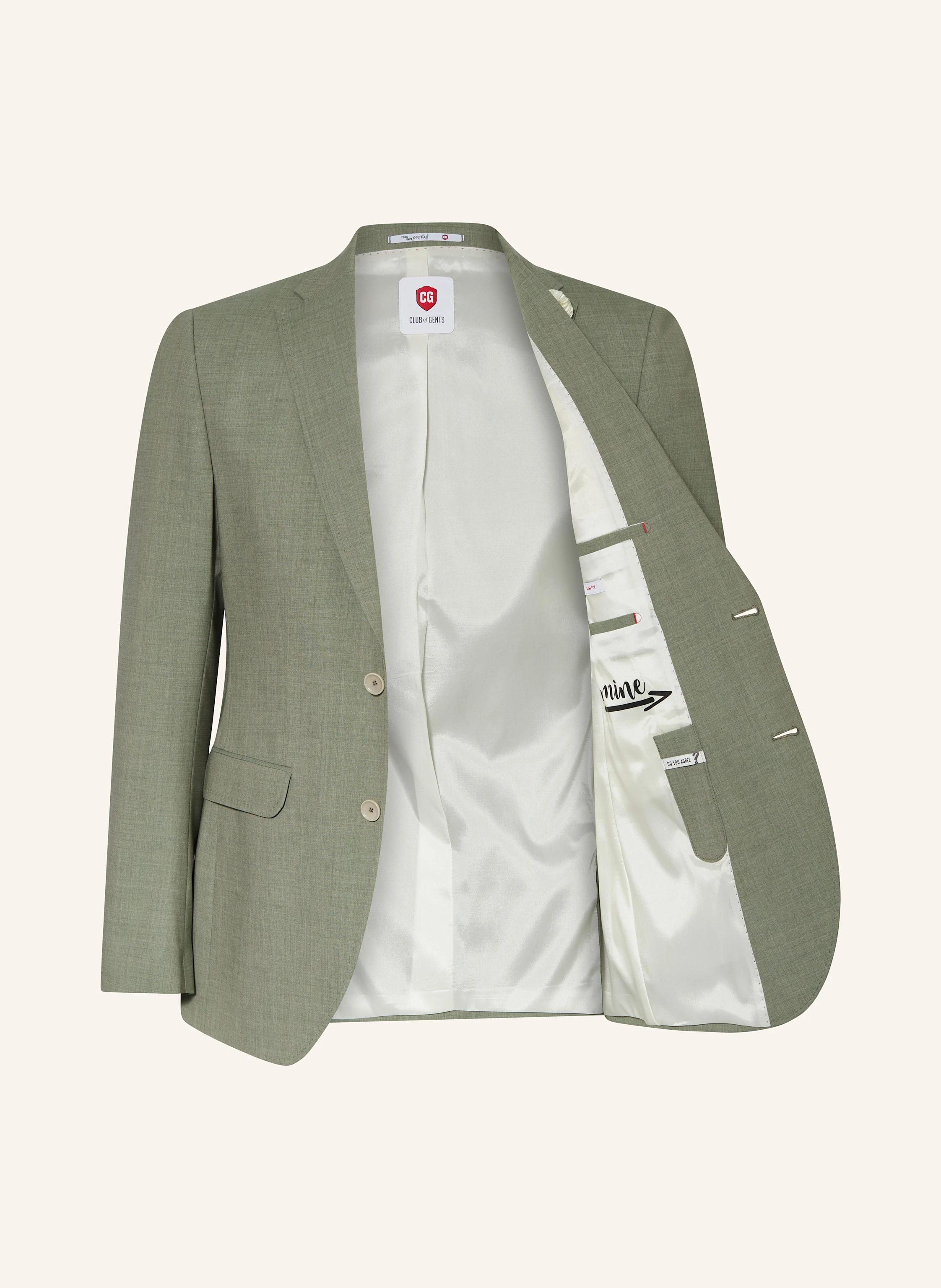 CG - CLUB of GENTS Anzugsakko CG PAUL Slim Fit