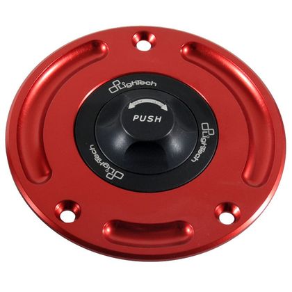 Bouchon de réservoir LighTech à attache rapide - Rouge