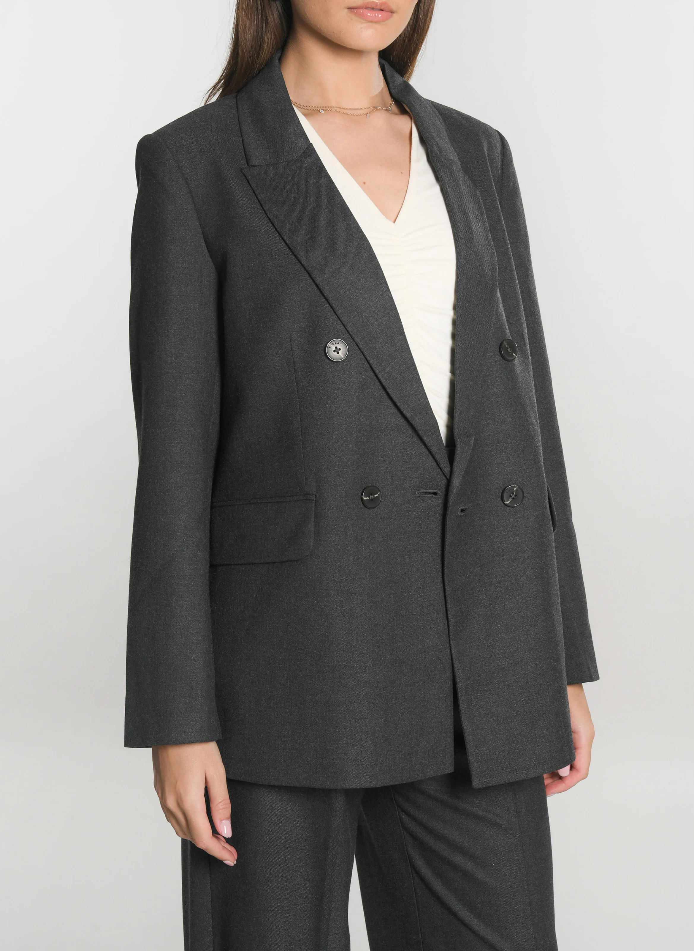 SHEILA - Veste de tailleur| Gris