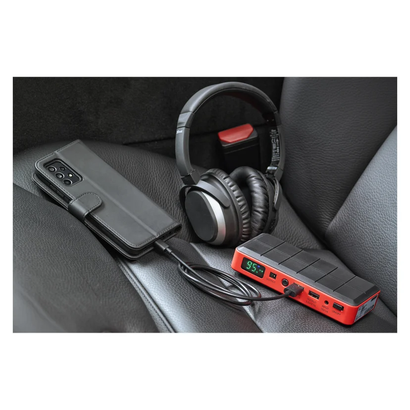 Starthjelp 3-i-1 12 V 3300 mAh