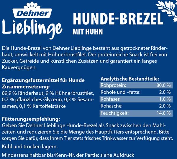 Dehner Lieblinge Hundesnack Hunde-Brezel mit