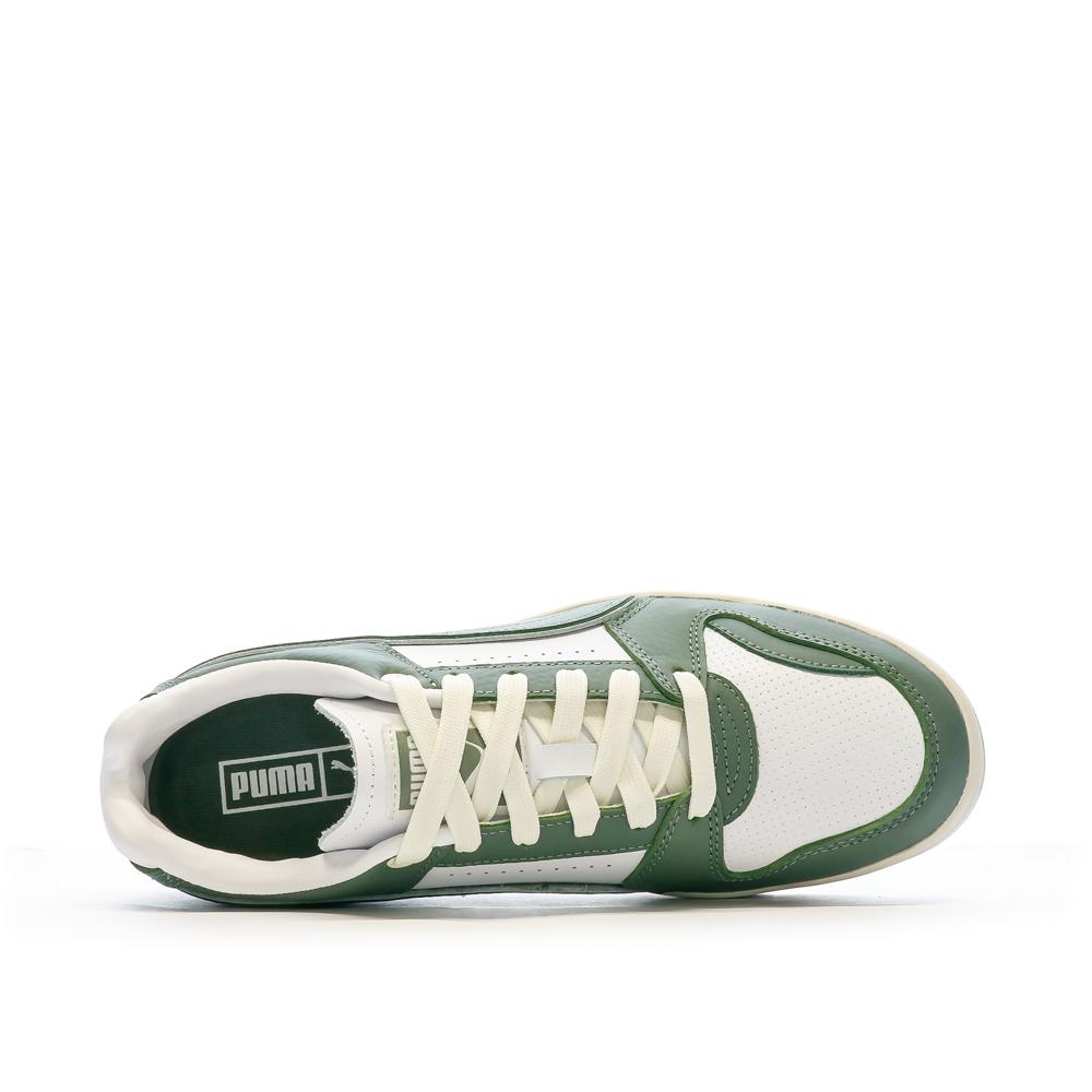 Puma Baskets Vert/Blanc Homme Puma Vintage 394693