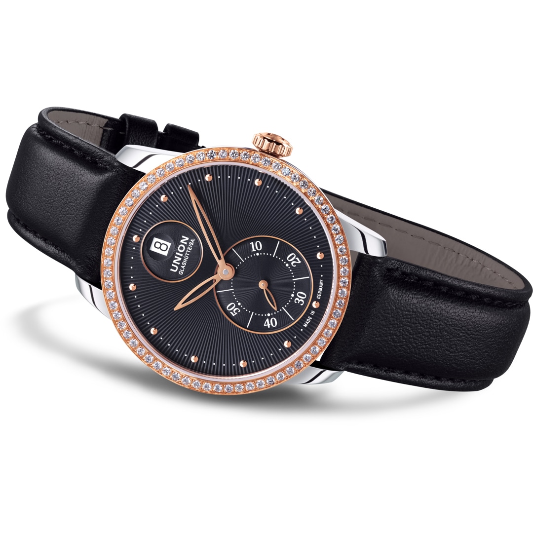 Union Glashütte Seris Kleine Sekunde Automatik Bicolor mit Diamanten