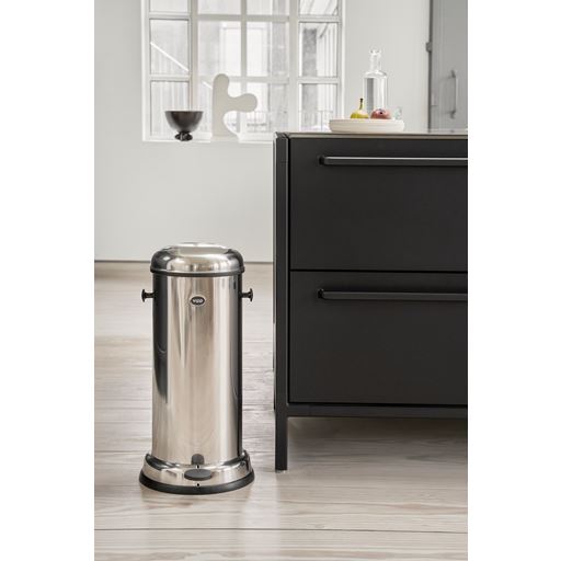 Vipp 16 Pedalspand, Stainless Steel