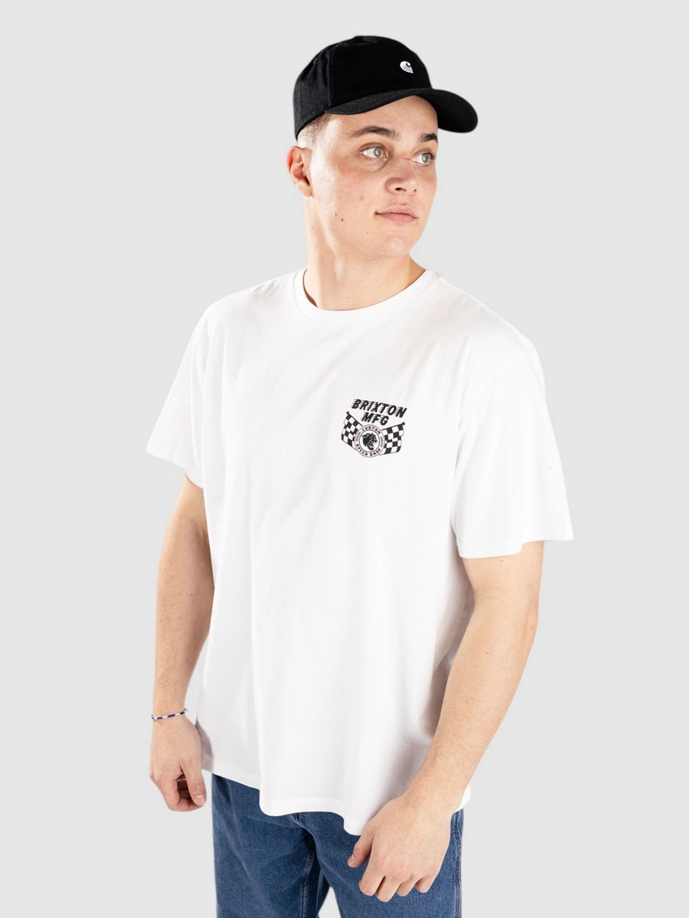 Brixton Dunbar T-Shirt white