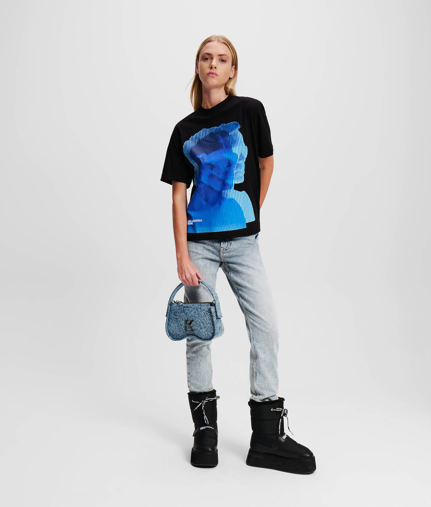 T-SHIRT IMPRIMÉ KARL KLJ