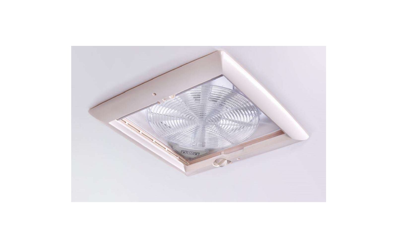 Thule Vent 12 V Dachhaube motorisiert weiß lichtdurchlässig