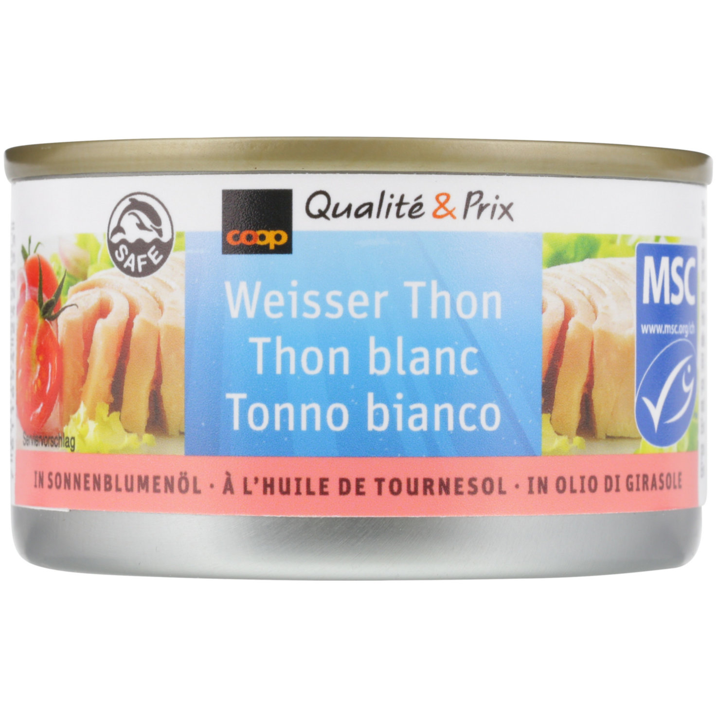 Thon weiss in Öl