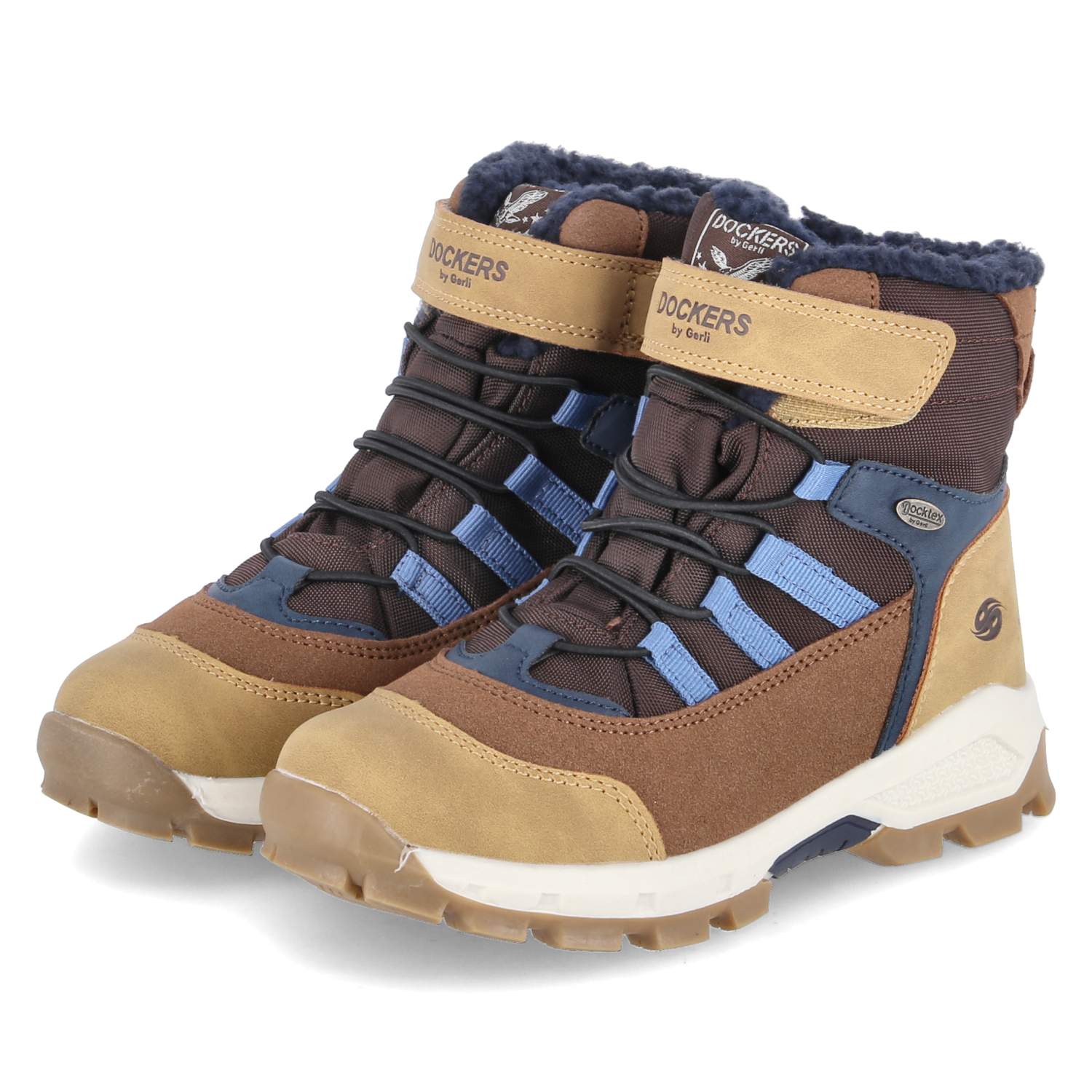 Dockers Winterstiefeletten - braun/multi