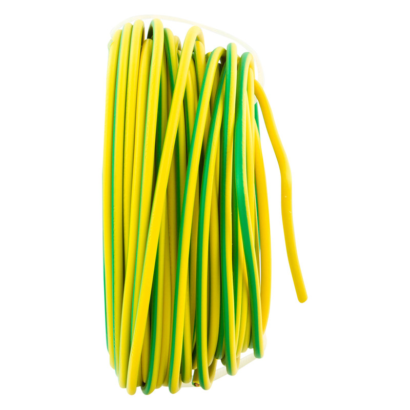 Installatiedraad VD H07V-U 20m 2,5mm² geel/groen