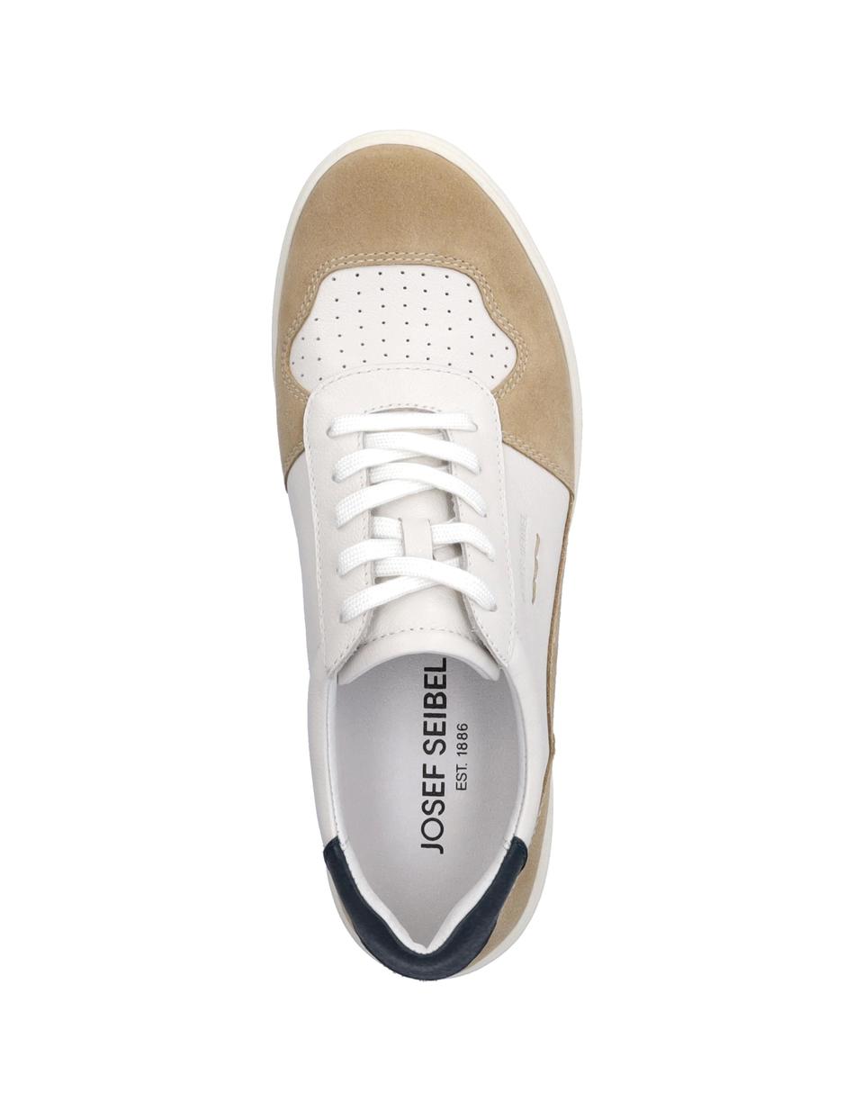 Sneaker Caren 49, weiss-beige