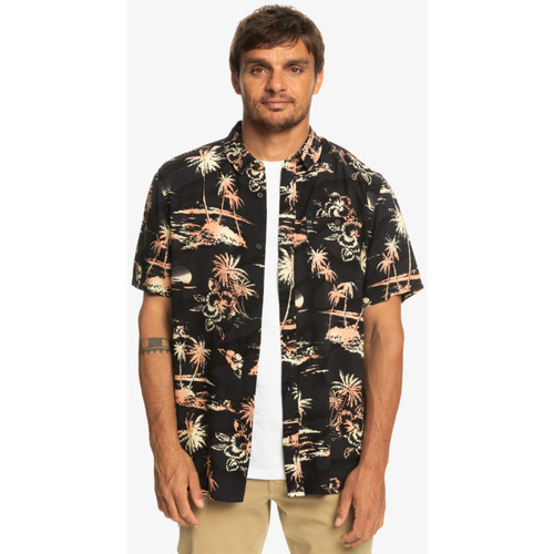 Quiksilver - CAMISA AIRFLOW VISCOSE QUISILVER HOMBRE Negro