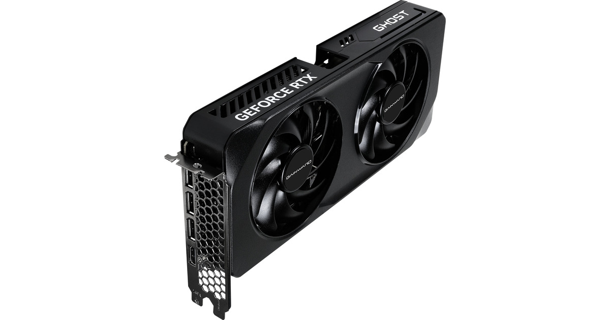 GainwardGeForce RTX 5060 Ti Ghost 8GB grafische kaart  (3x DisplayPort, 1x HDMI 2.1, DLSS 4)