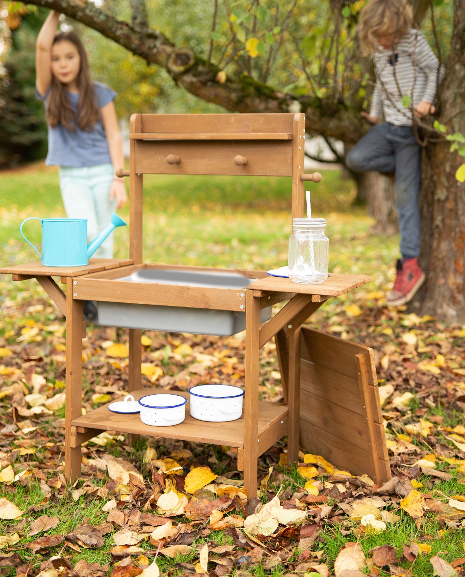 roba® Outdoor-Spielküche »Matschküche MIDI« braun