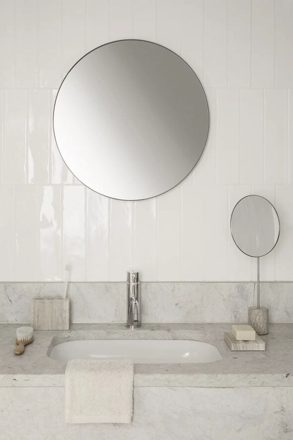 Blomus Marble Vanity Mirror -LAMURA- Mourning Dove Mourning dove