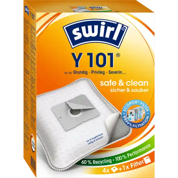Staubsaugerbeutel Y 101 EcoPor®