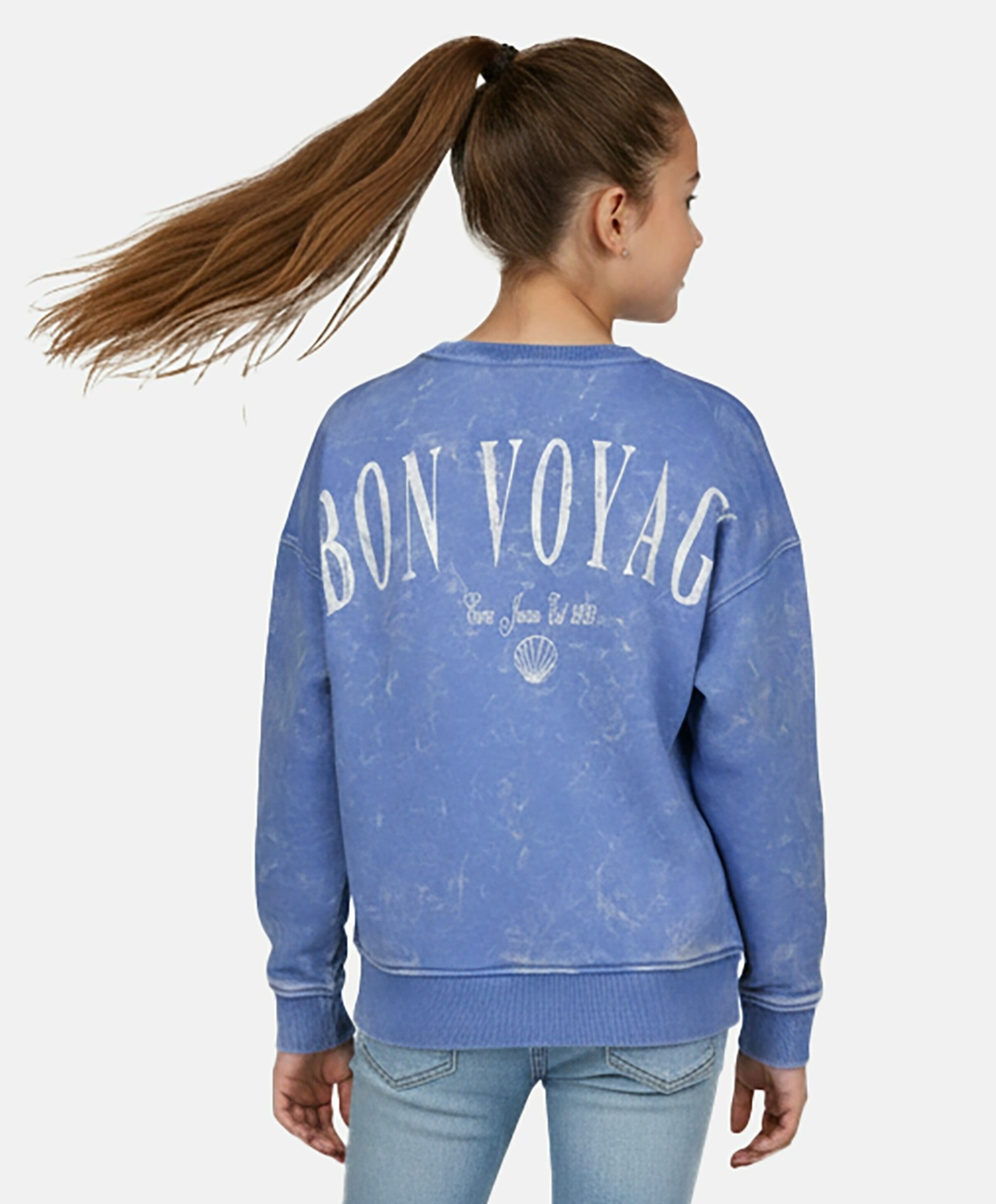 Cars Jeans Meisjes sweater blauw