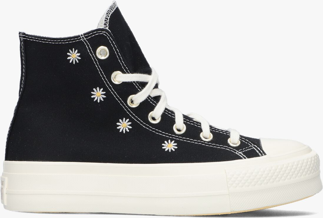 CONVERSE zwarte converse hoge sneaker chuck taylor all star lift