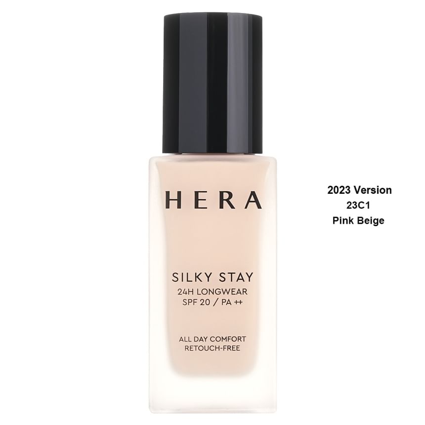 HERA - Silky Stay 24H Longwear Foundation - 12 kleuren