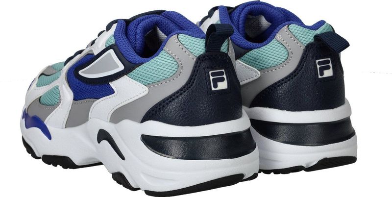 Fila - Ray Tracer - Sneakers - Wit - Ademend Mesh, Rubberen Zool