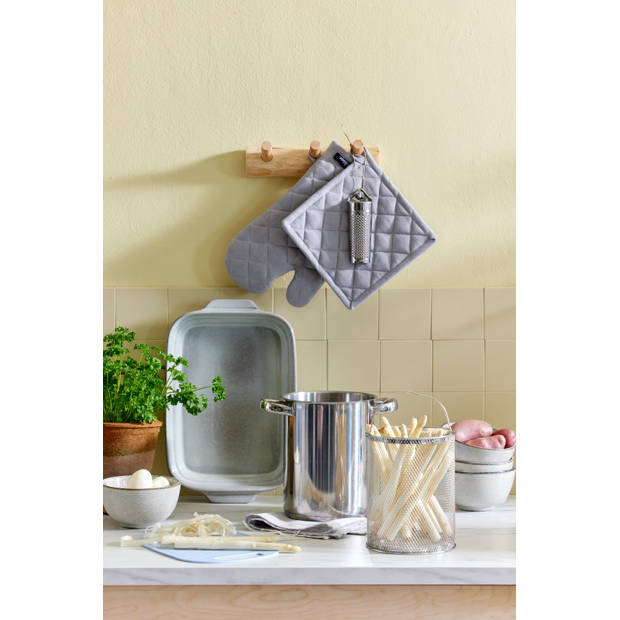 Blokker Comfort aspergepan - RVS - ø 16 cm