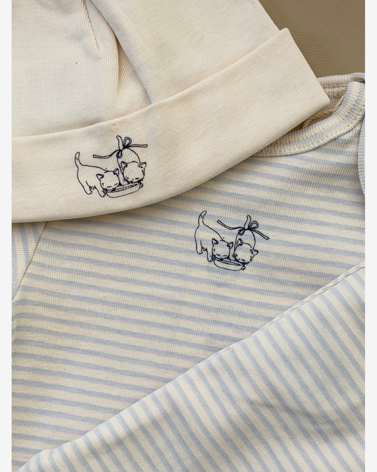 2pk Babylue – Øko Bomull | Fio Beanie