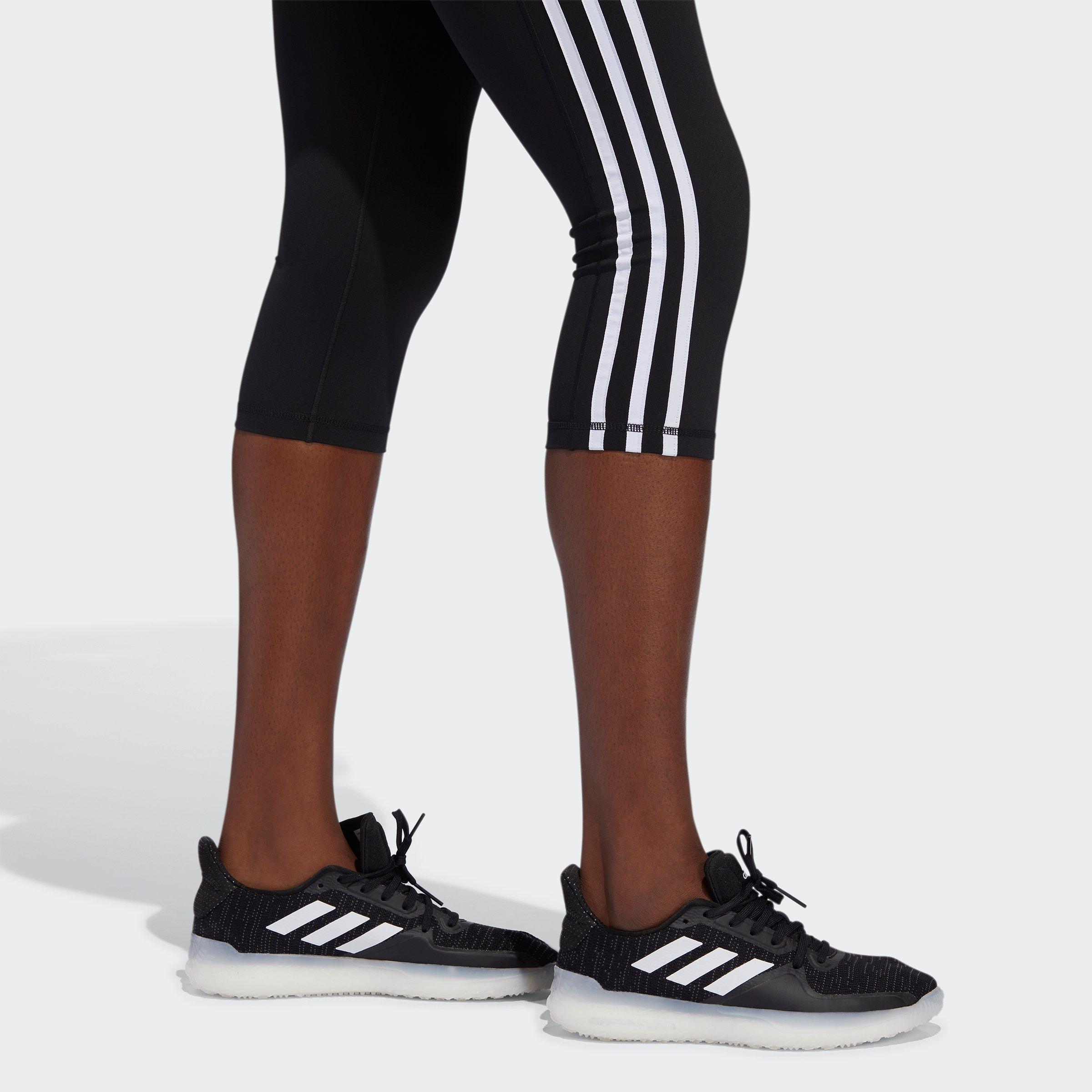 adidas Believe This 2.0 3-Stripes three quarterLeggings Womens