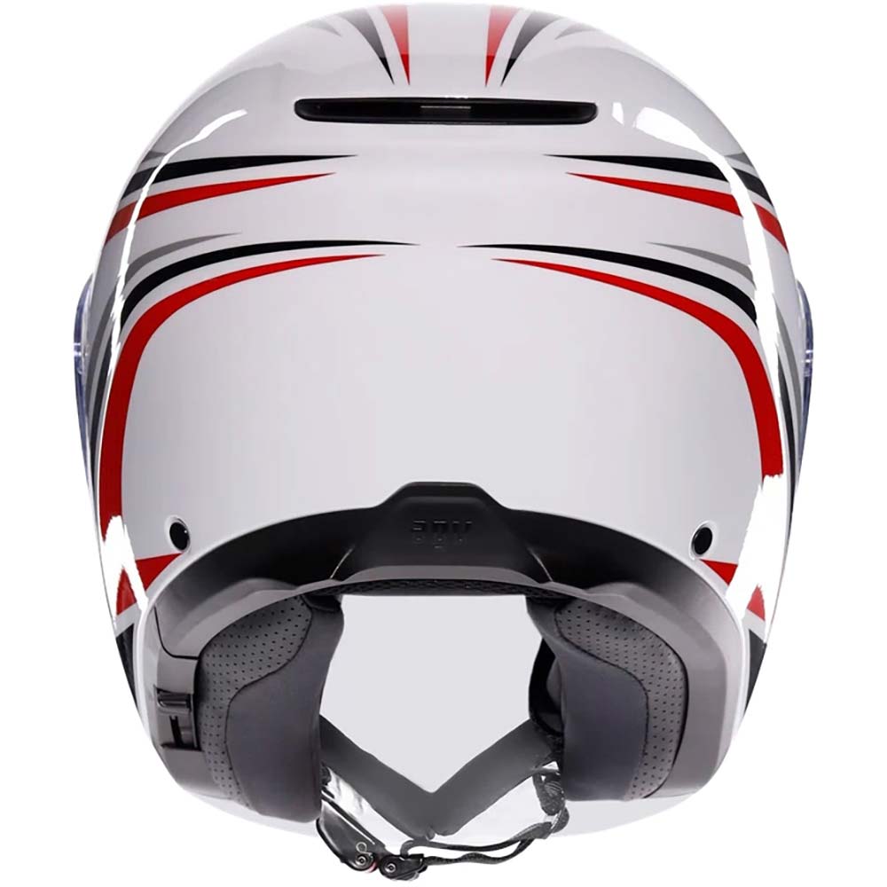 AGV - Casque Irides Tolosa Blanc / Rouge / Noir / Gris
