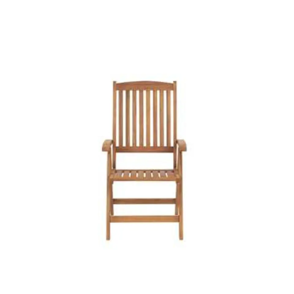 JAVA - Tuinset voor 6 - Lichte houtkleur/Grafietgrijs - Acaciahout