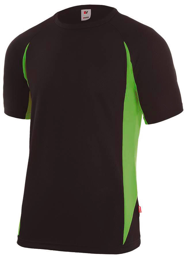 VELILLA V5501 - T-SHIRT TECHNIQUE BICOLORE