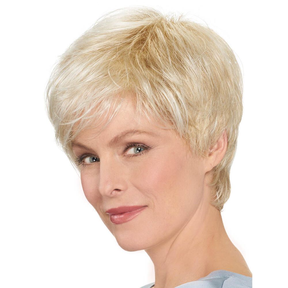 Perücke Saskia von Lofty in Weiß-/Lichthellblond gesträhnt
