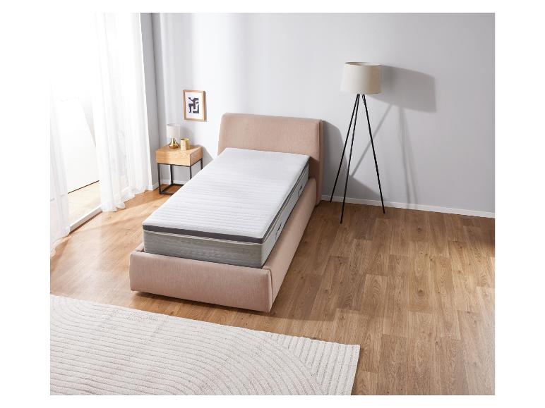 Omkeerbare matras topper 90 x 200 cm