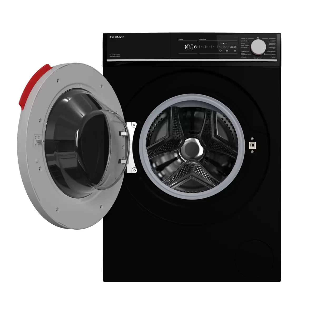 Waschmaschine 8kg Sharp ES-NFH814CBDA-DE weiss