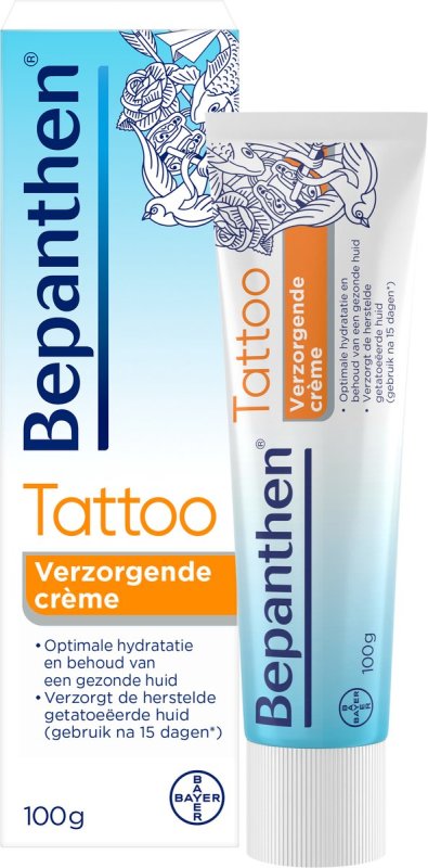 Bepanthen Tattoo Verzorgende Crème 100 Gram