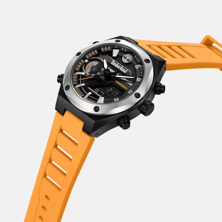 Montre Abbotville en orange