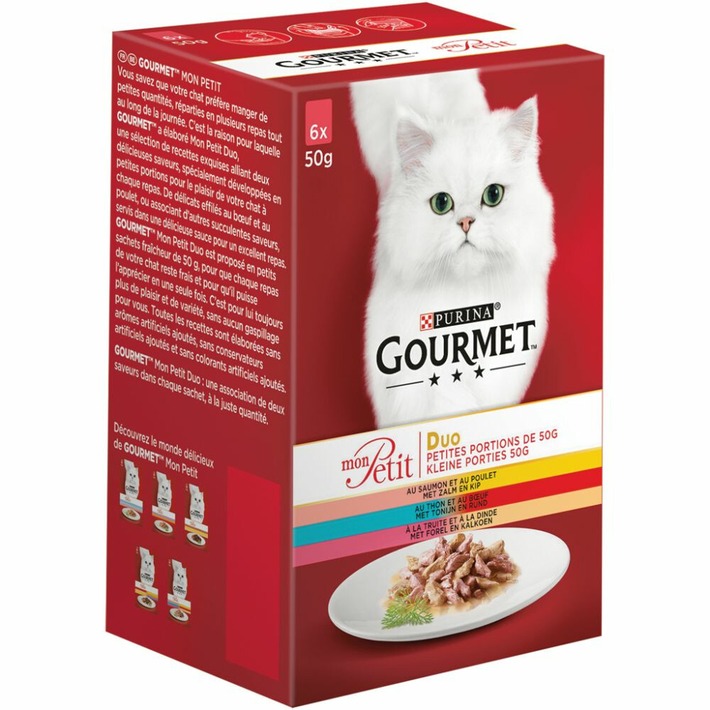Gourmet Mon Petit Vis & Vlees6 x 50 gr