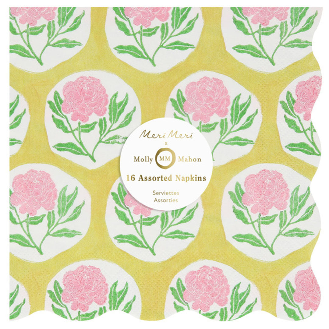 Meri meri servetten molly mahon - large - 16st