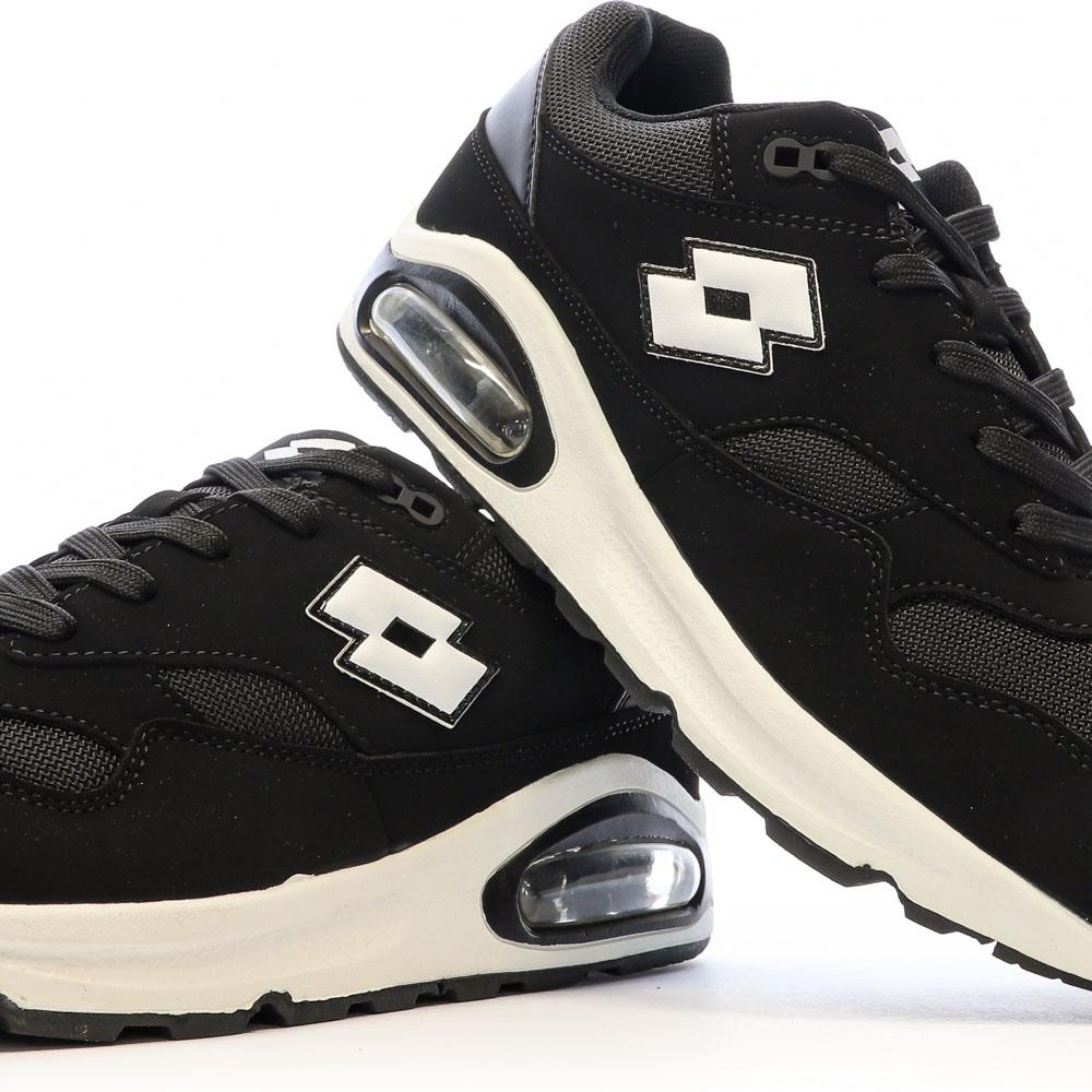 Lotto Baskets Blanches/Noires Homme Lotto Six100