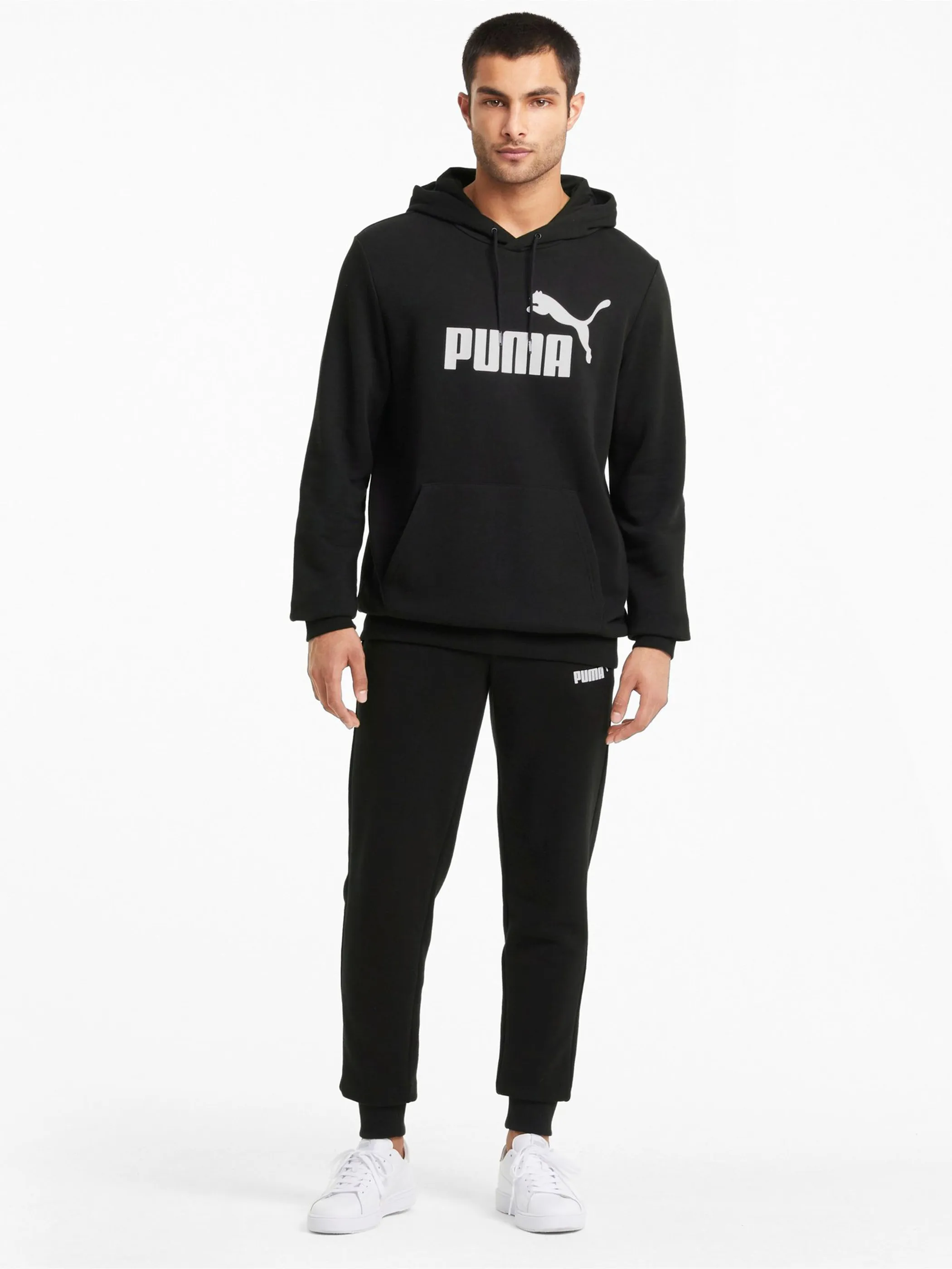 Herren Hoodie mit Logoprint