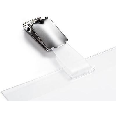 Porte-badge 60x90 mm avec clip - Boîte de 25