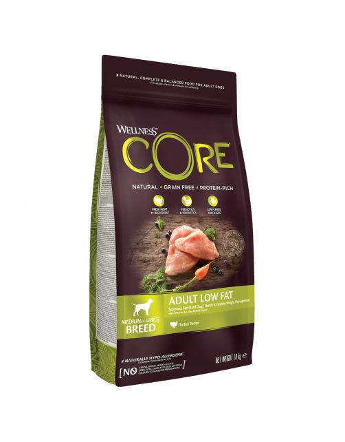 Wellness Core Grain Free Dog Healty Weight Kalkoen - Hondenvoer