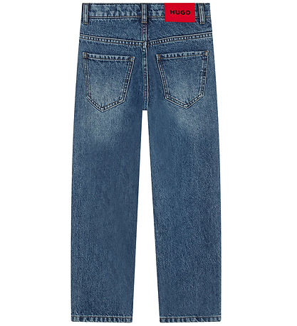 HUGO Jeans - 446 - Loose Fit - DouBlå Stone