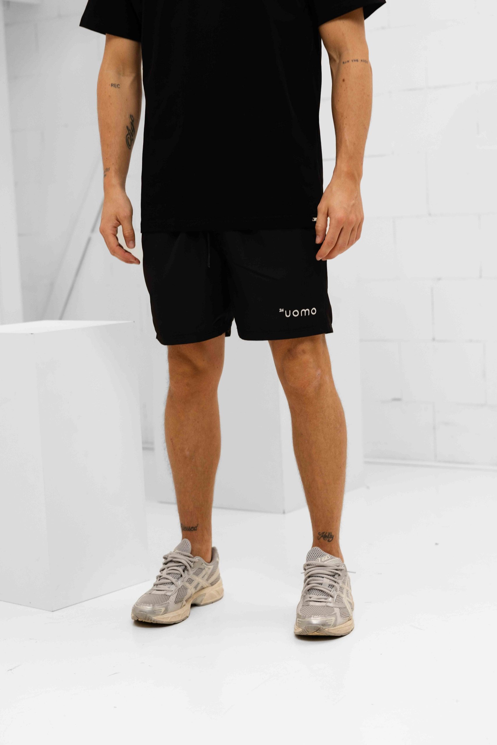 24 Uomo Leisure Club Zomerset Heren Zwart