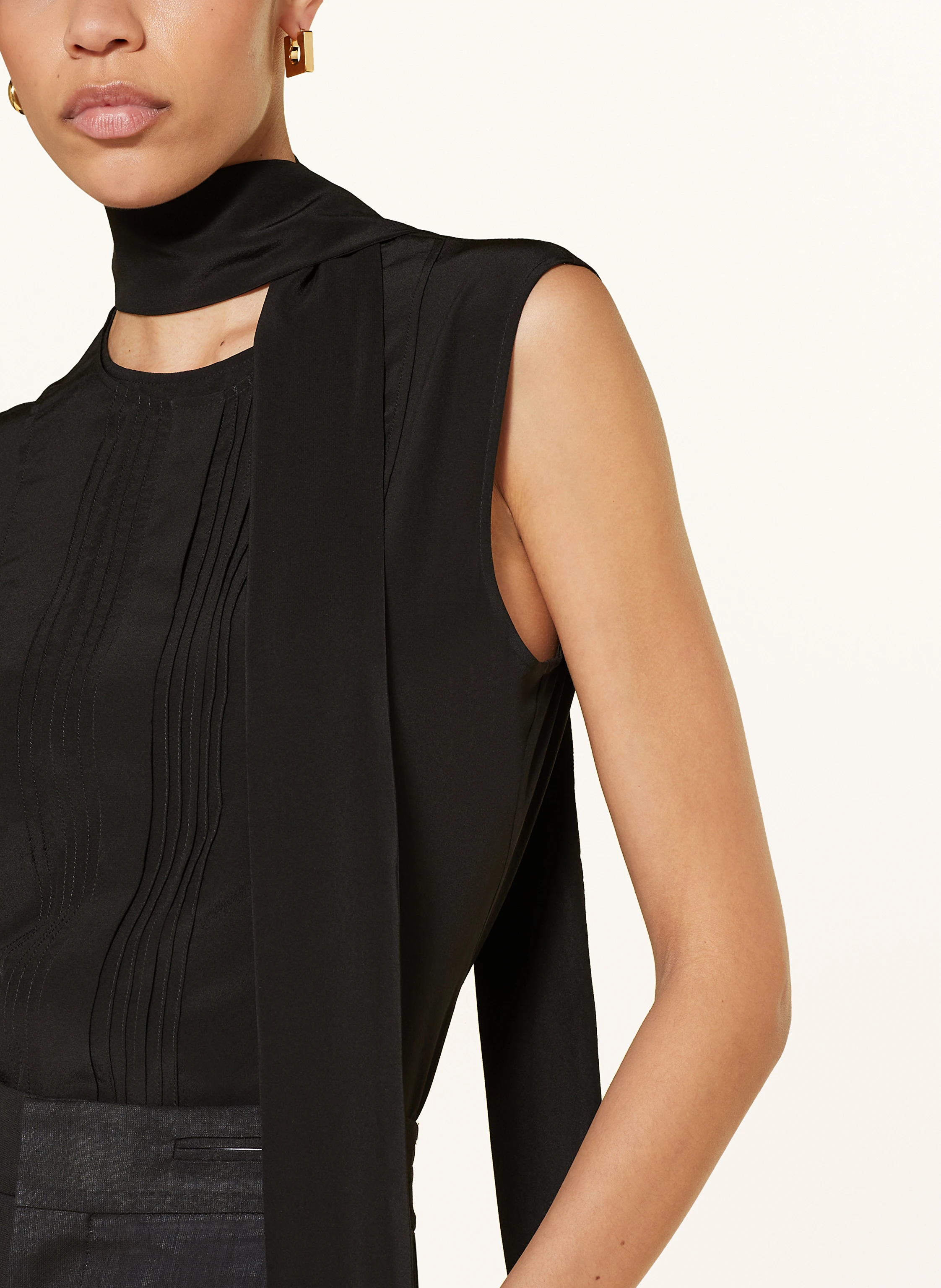 VICTORIA BECKHAM Blusentop aus Seide